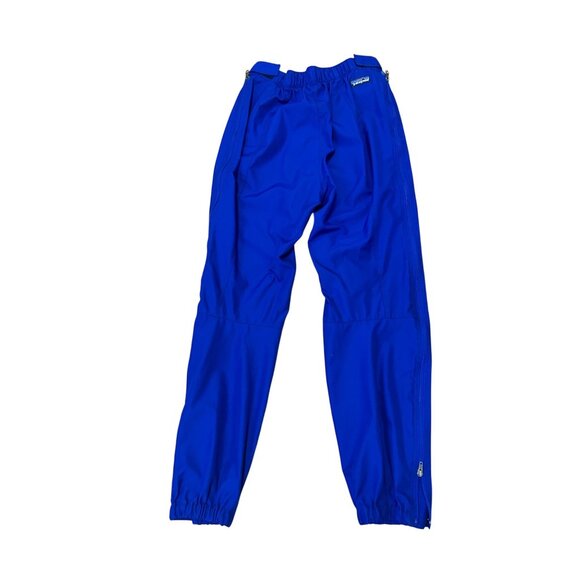 Patagonia Royal Blue Lightweight Windbreaker Pants Hiking Ripstop Small - Picture 3 of 7